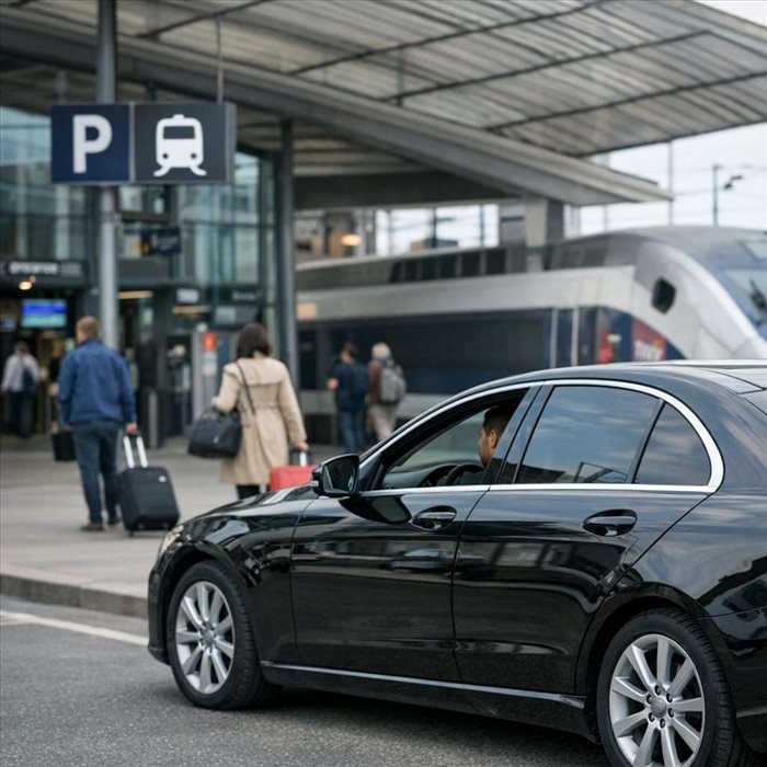 Stationner en gare avec un VTC : règles à connaître