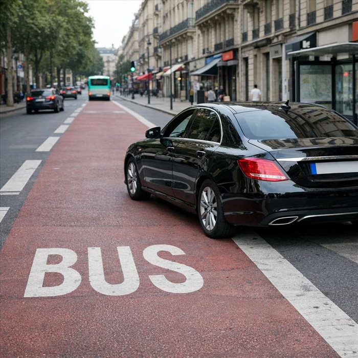 Un VTC peut-il utiliser les voies de bus ? Règles et cas