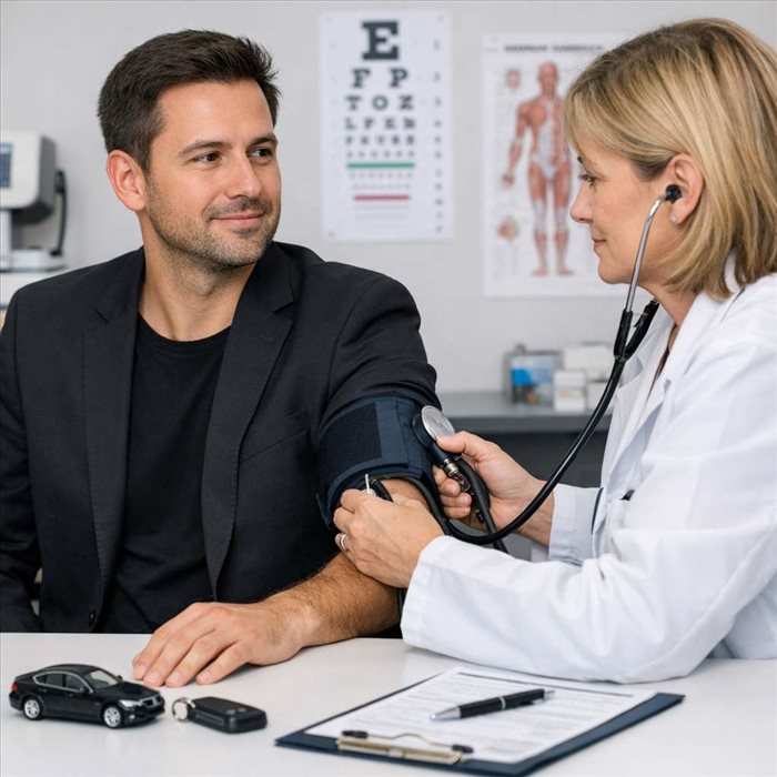 Aptitude médicale obligatoire pour chauffeur VTC : guide complet