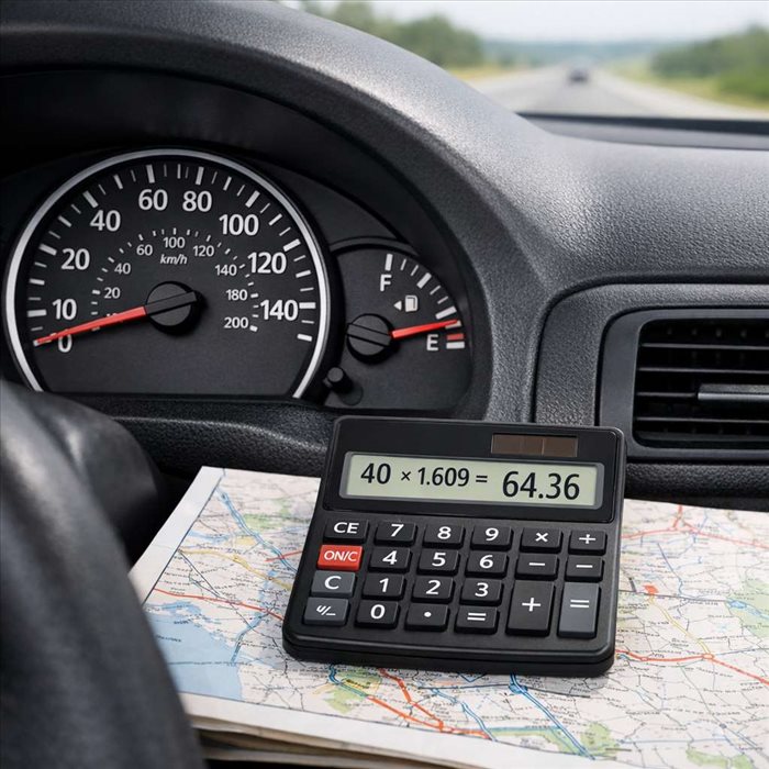 40 mph en km/h : conversion simple et rapide