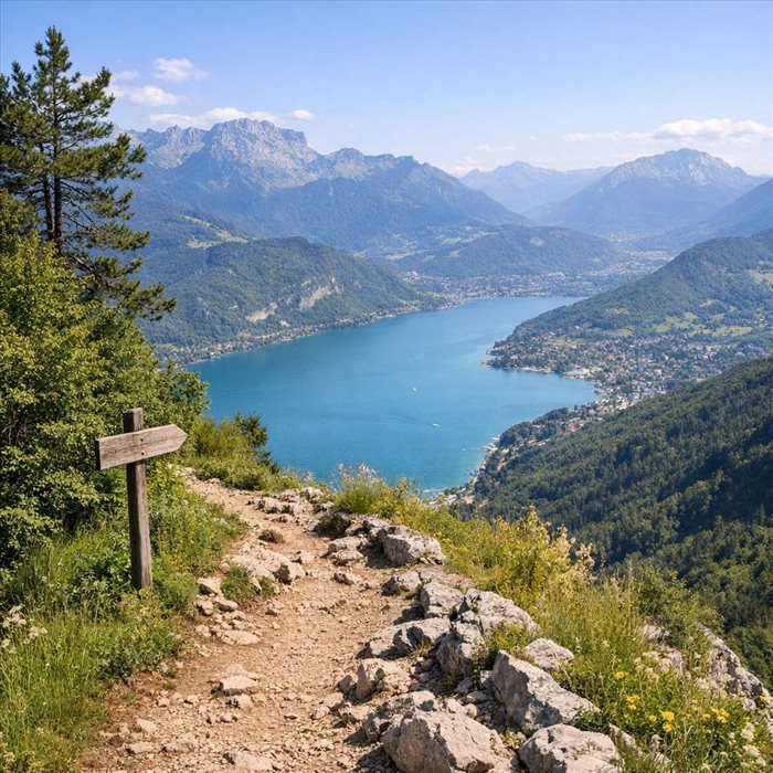 Mont Veyrier : guide complet des randonnées au-dessus d’Annecy