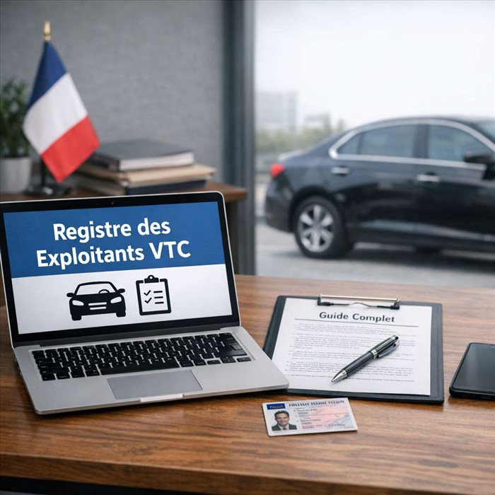 Registre des exploitants VTC : fonctionnement et inscription